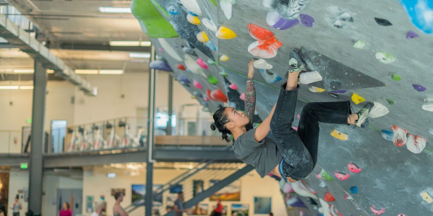 Fitness off the wall Climb stronger with this weight training workout